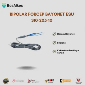 BIPOLAR FORCEP BAYONET ESU 310-205-10