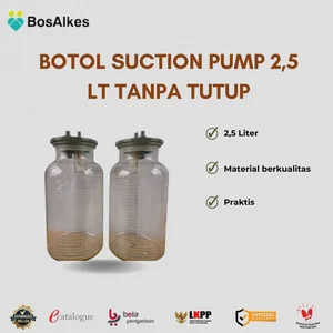 BOTOL SUCTION PUMP 2.5 LT TANPA TUTUP