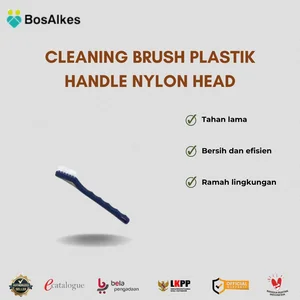 CLEANING BRUSH PLASTIK HANDLE NYLON HEAD