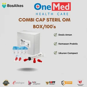 Infusion Set COMBI CAP STERIL OM BOX/100's