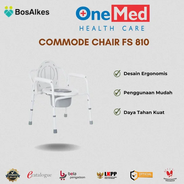 Kursi Toilet COMMODE CHAIR FS 810 | BOSALKES