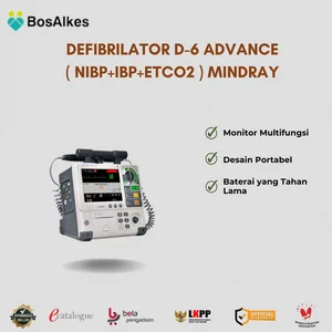DEFIBRILATOR D-6 ADVANCE ( NIBP+IBP+ETCO2 ) MINDRAY