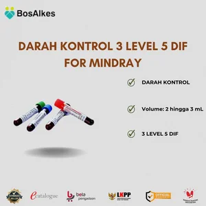 DARAH KONTROL 3 LEVEL 5 DIF FOR MINDRAY