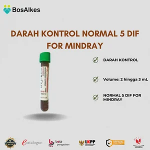 DARAH KONTROL NORMAL 5 DIF FOR MINDRAY