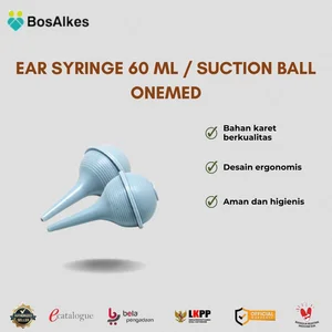 EAR SYRINGE ONEMED 60 ML / SUCTION BALL 