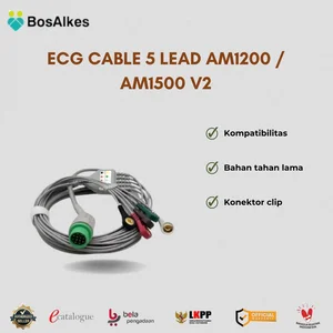 ECG CABLE 5 LEAD AM1200 / AM1500 V2