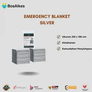 EMERGENCY BLANKET SILVER 210x130 CM