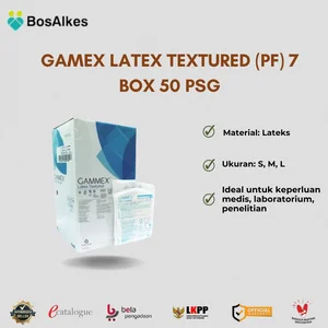 GAMEX LATEX TEXTURED (PF) 7 BOX 50 PSG