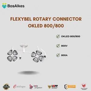 LAMPU OPERASI FLEXYBEL ROTARY CONNECTOR OKLED 800/800
