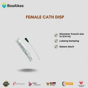 FEMALE CATH DISP CH-14 URINARY USE