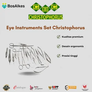 Alat Bedah Christophorus Eye Instruments Set 