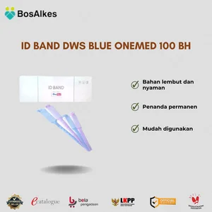 GELANG PASIEN ONEMED ID BAND DWS BLUE 100 BH