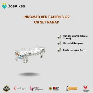 INDOMED BED PASIEN 3 CR CB SET RANAP
