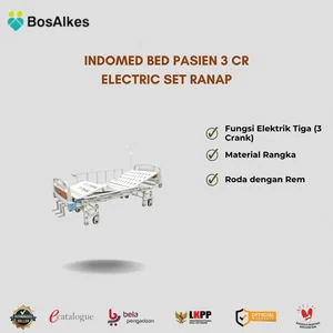 INDOMED BED PASIEN 3 CR ELECTRIC SET RANAP