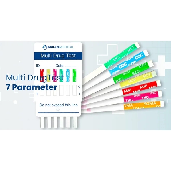 Alat Tes Narkoba ARKAN MEDICAL Multi Drug Test Parameter 7