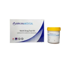 ARKAN MEDICAL Multi Drug Test (7P) AMP/MET/THC/MOP/COC/BZO/SOMA + Urine Container
