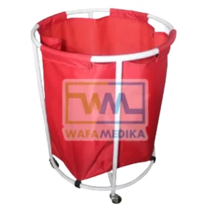 Troli Laundry Wafa Medika Bulat PC Single