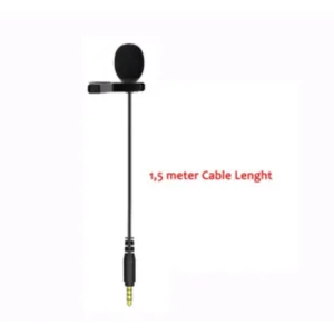 Clip On Mic Ckmova Ac-Vm1 Omnidirection Lavalier Microphone