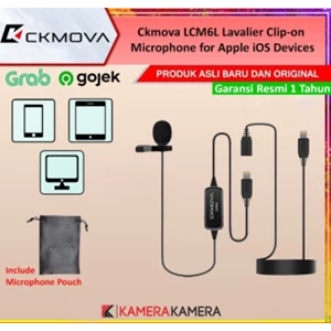 Usb Connector Ckmova Lcm6l Lavalier Clip-On Mic Microphone For Apple Ios Devices