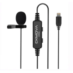 Clip On Mic Ckmova Lcm2l Lavalier Microphone For Apple Ios Devices