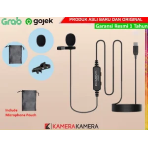 Clip On Mic Ckmova Lcm2c Lavalier Microphone For Usb Type-C Devices