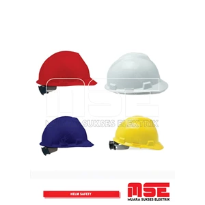 Helm Safety - Merah Putih Biru Kuning