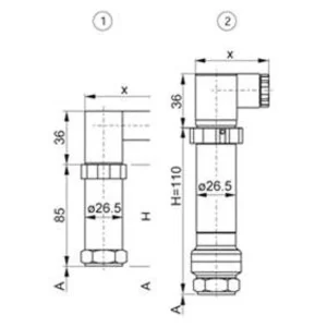 Pressure transducer PMP 131