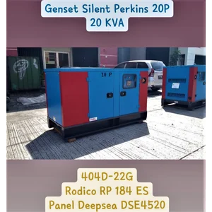 Mesin Diesel Genset Perkins 20P 20 Kva Silent