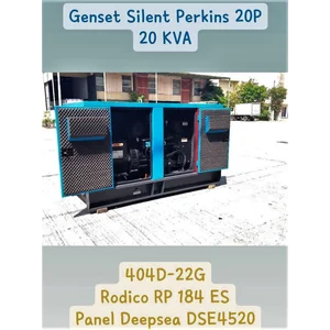 Mesin Diesel Genset Perkins 20P 20 Kva Silent
