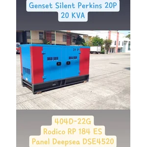 Mesin Diesel Genset Perkins 20P 20 Kva Silent