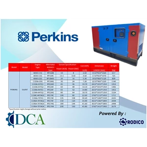 Generator Perkins 60P 60 Kva