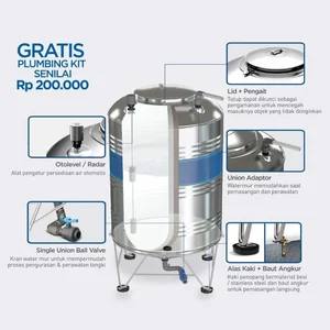 Tangki Air Stainless Steel penguin 1000 Liter