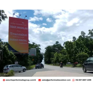Print Billboard Batam And Rent Advertising Space 6X12 M Non-Light Display Jalan Yos Sudarso
