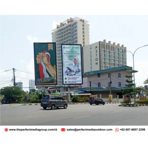 Print Billboard Batam And Rent Advertising Space 10M X 5M Display Frontlight Simpang Pelita