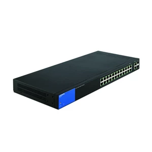 Network Hubs And Switch Linksys Switch Poe+ Gigabit Smart 26-Port