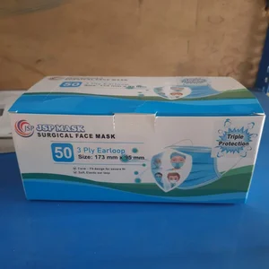 Masker Pernapasan Trustmed Earloop 3 Ply
