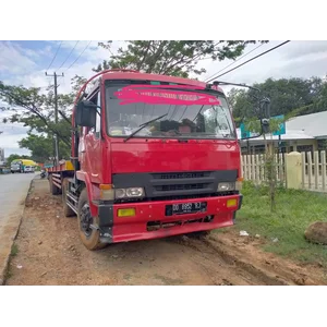 Dump Truck Mitsubishi Tipe Trailer 6D22t 4X2 40 Feet Flat Bed (Thn 2000)