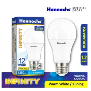 Lampu Led Hannochs Infinity 12 Watt Cahaya Kuning