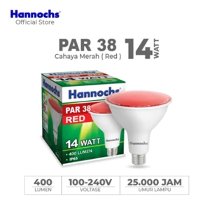 Hannochs Par 38 R Led Lamp - 14 Watts - Red Light