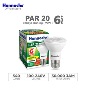 Hannochs Par 20 - 6 Watt Led Lamp - Yellow Light
