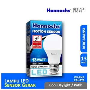 Hannochs Motion Sensor Led Light - 13 Watts - White Light
