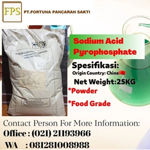 Sodium Acid Pyrophosphate (Sapp) Food Grade