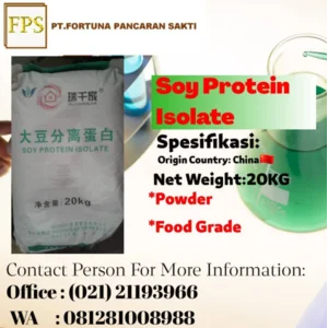 Soy Protein Isolate Ex Ruiqianjia Kemasan 20 Kg