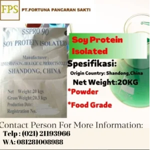 Isolated Soy Protein (Isp) Sspro 90 Perasa Makanan