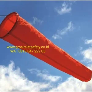 ALAT SAFETY LAINNYA WINDSOCK PETUNJUK ARAH ANGIN BANDARA