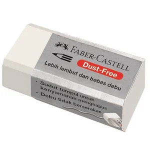Eraser Small White - Penghapus Pensil Faber Castell