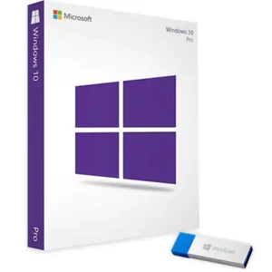 Windows 10 Pro FPP 32/64Bit USB 3.0 - Free Gift acc