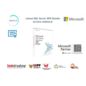 Lisensi SQL Server 2019 Standard 64 Core Bonus COA Original Lifetime
