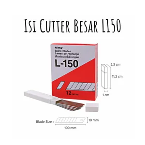  Refill Isi Cutter Joyko L-150 - 1 tube isi 5 mata cutter 