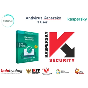 Antivirus Kaspersky 3 Devices 1 Year - Include Instalasi dan Pemeliharaan